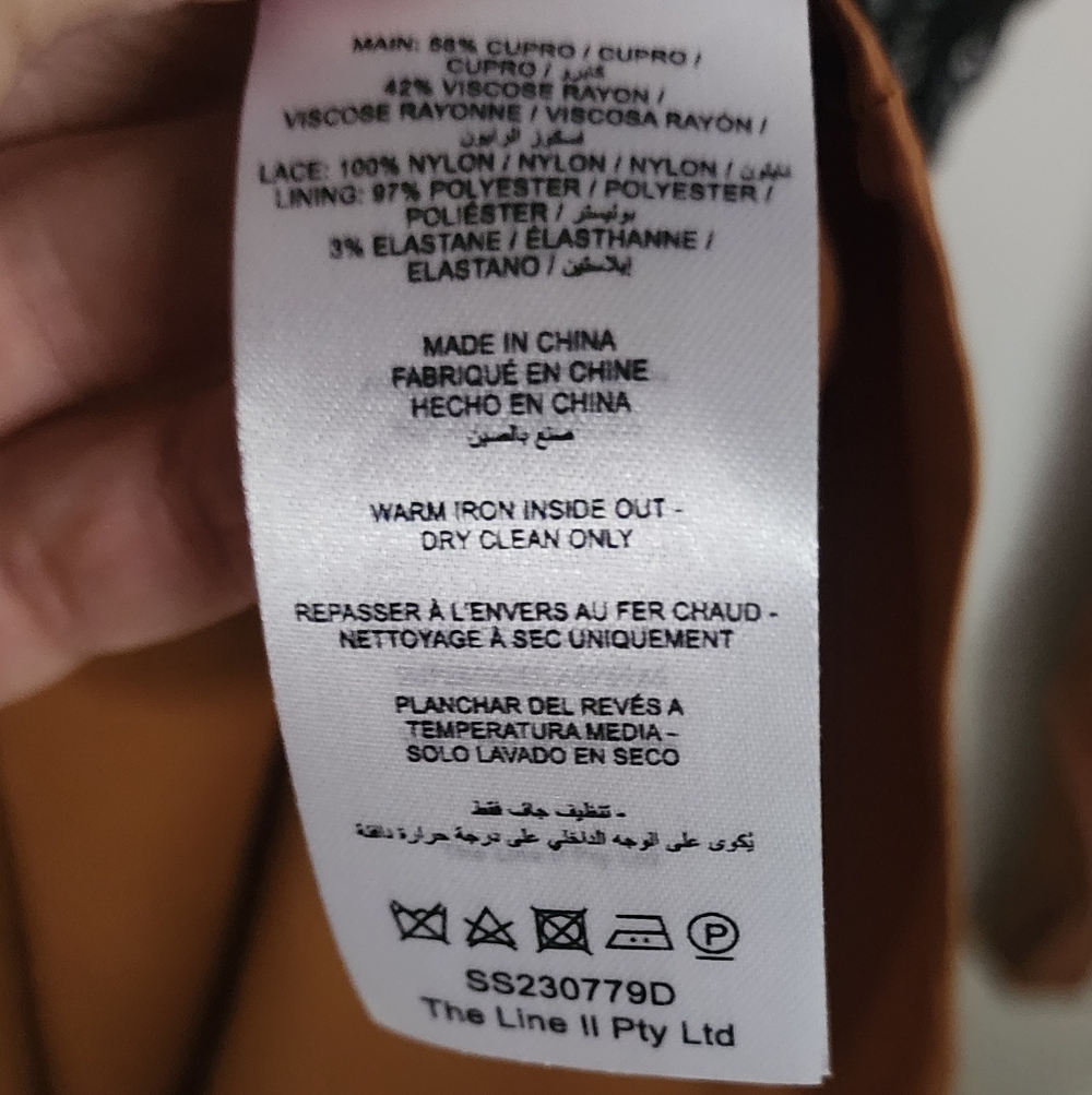 NWT- Significant Other Helaina Mini Dress in Caramel Sz 4 - Picture 9 of 9